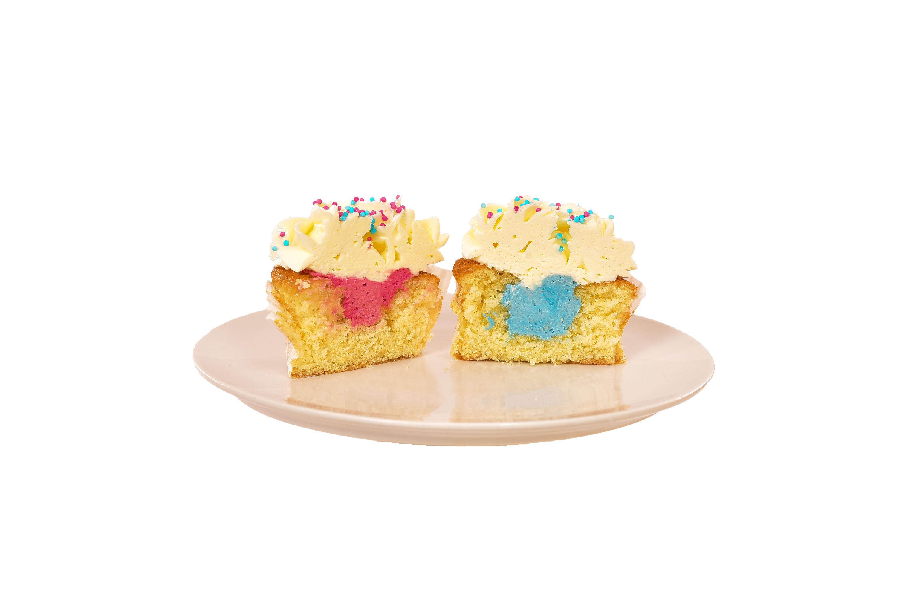 Pracht vieren Deens Perfect Pastry | Gender reveal cupcakes