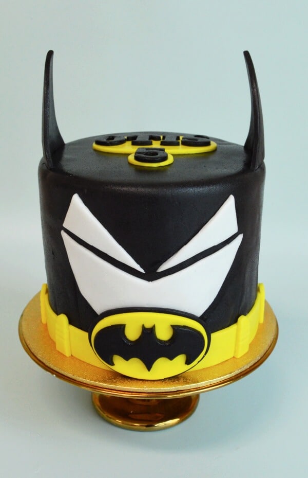 Batman-zwart-geel-taart-Perfect-Pastry