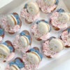 Gender reveal boy or girl cupcakes