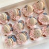 gender reveal set cupcakes macarons boy or girl 1